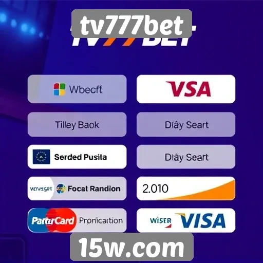 Métodos de pagamento aceitos no tv777bet