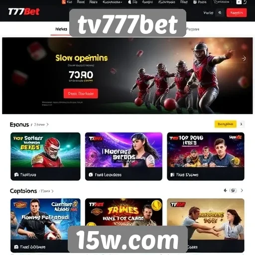 Avaliação de bônus e promoções no site tv777bet