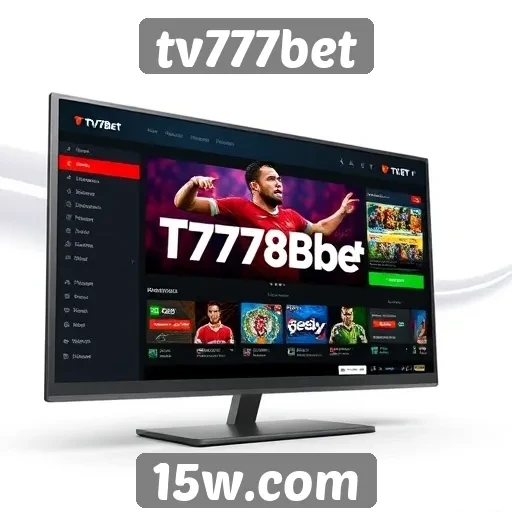 Interface do usuário no site tv777bet é intuitiva